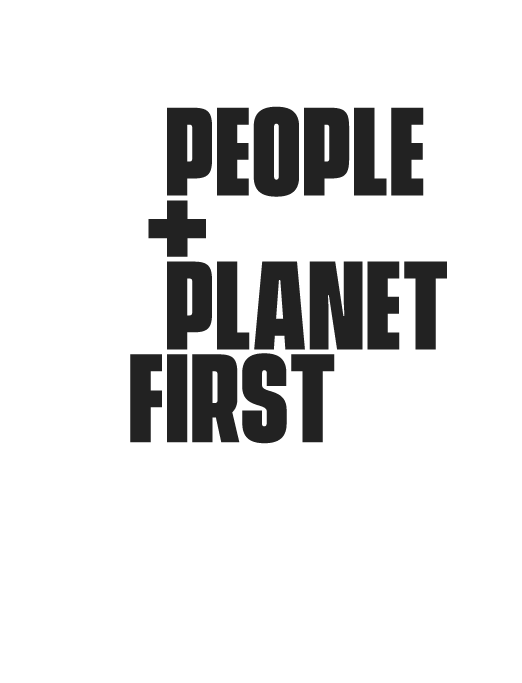 people + planet first verified